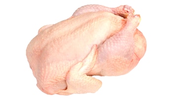 El pollo eviscerado vio una reducción en su precio del -10,5%.