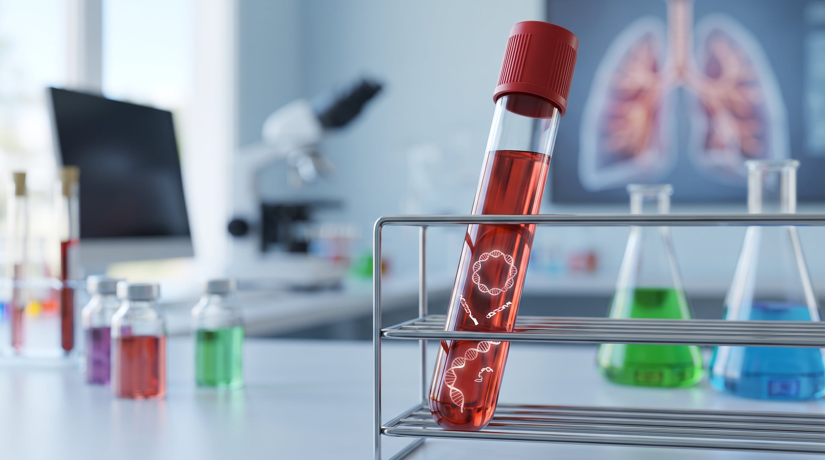Un estudio de NYU Langone demostró que la biopsia líquida identifica fragmentos de ADN tumoral circulante en la sangre (Imagen Ilustrativa Infobae)