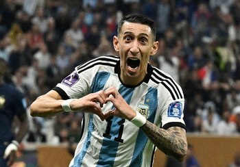 Ángel Di María, campeón en