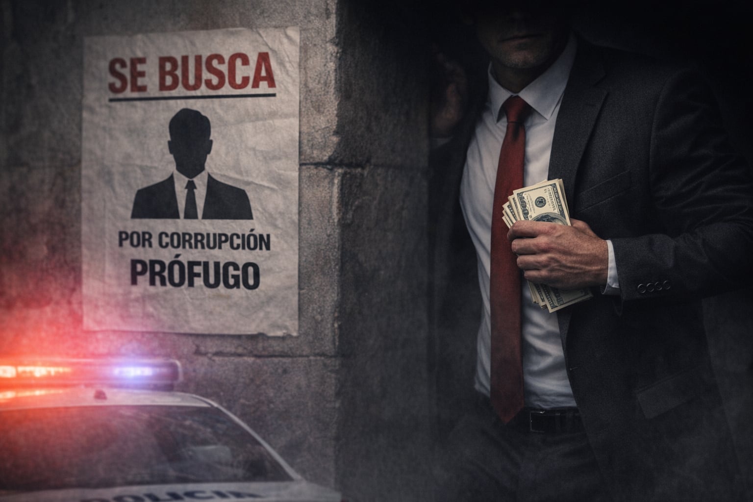 El exalcalde Parada Quezada permanece prófugo y la orden de captura en su contra sigue vigente, según Centros Judiciales. (Imagen Ilustrativa Infobae)