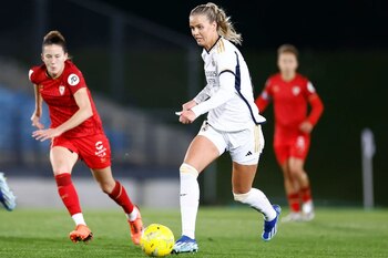 El Real Madrid en su partido de la Liga F ante el Sevilla (Real Madrid)