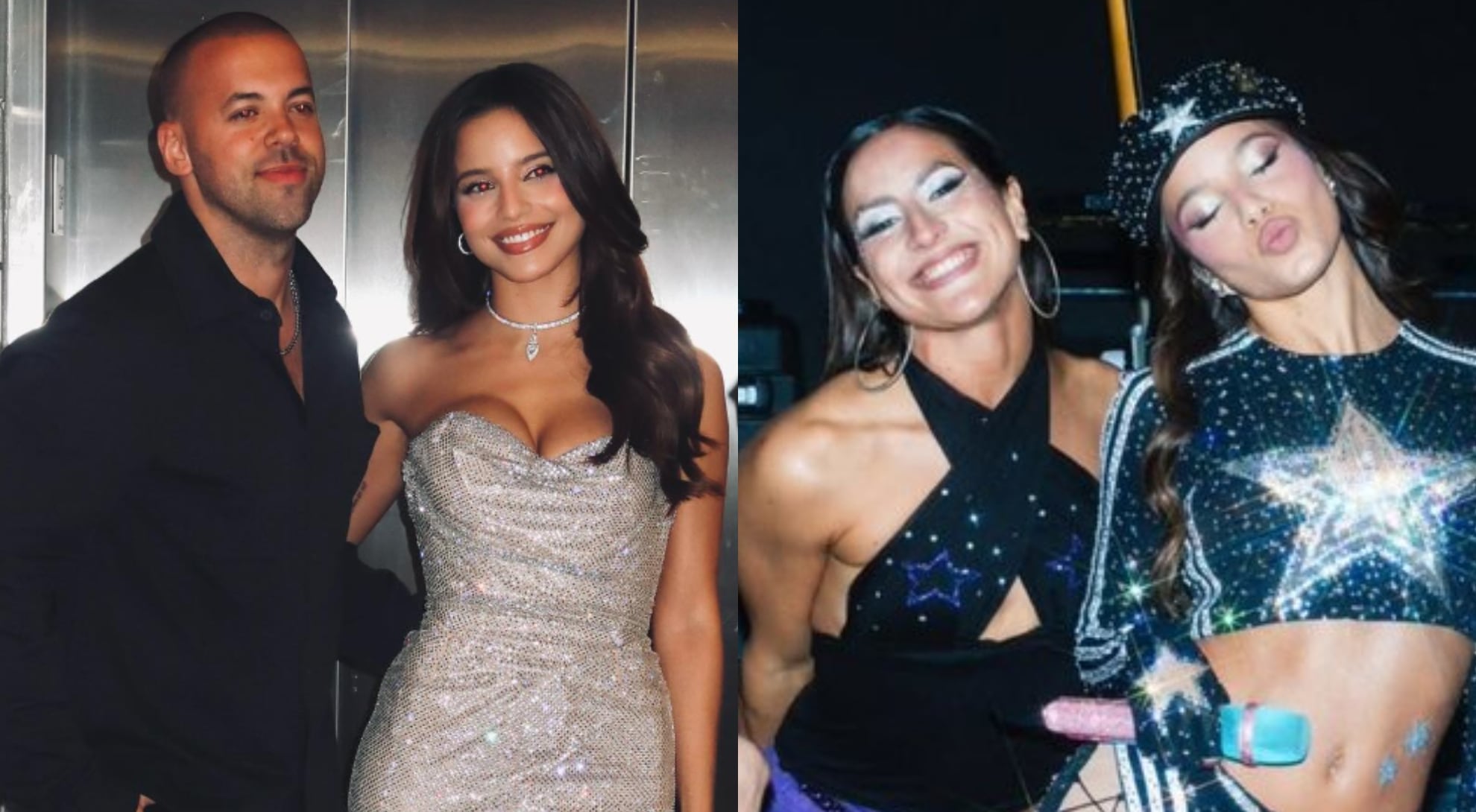 La fuerte defensa de Mati Napp y Denu Di Paola, coreógrafo y bailarina de Emilia Mernes, a la cantante en medio de la polémica con Tini Stoessel (Instagram)