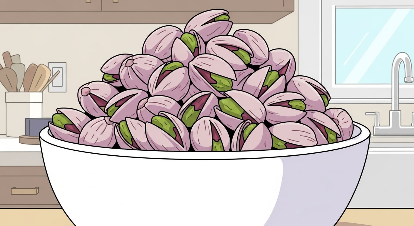 El pistacho con piel violeta contiene antocianinas, compuestos bioactivos con efecto antioxidante beneficioso para la salud (Imagen Ilustrativa Infobae)