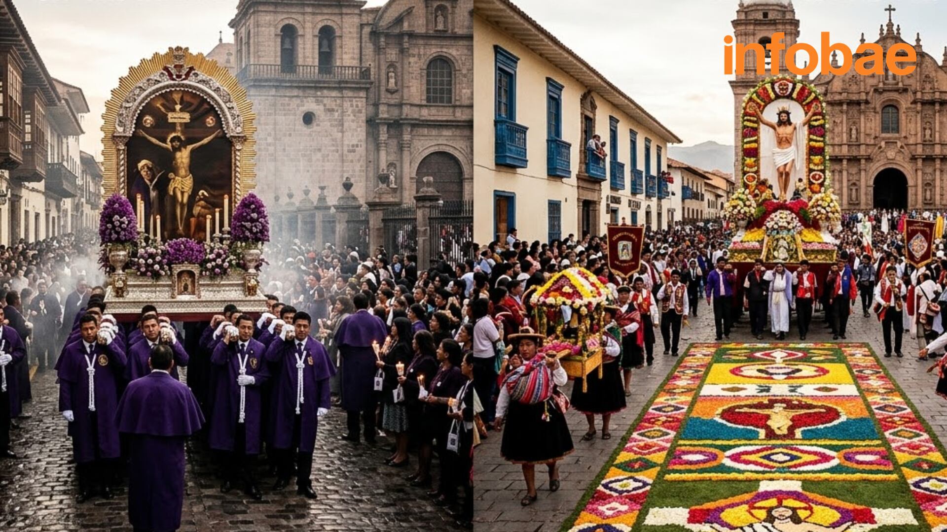 La Semana Santa 2026 en Perú se celebrará del 29 de marzo al 5 de abril. IA