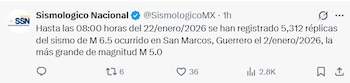 (X @SismologicoMX)