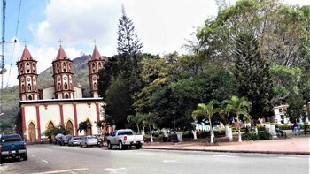 Seboruco con su iglesia de