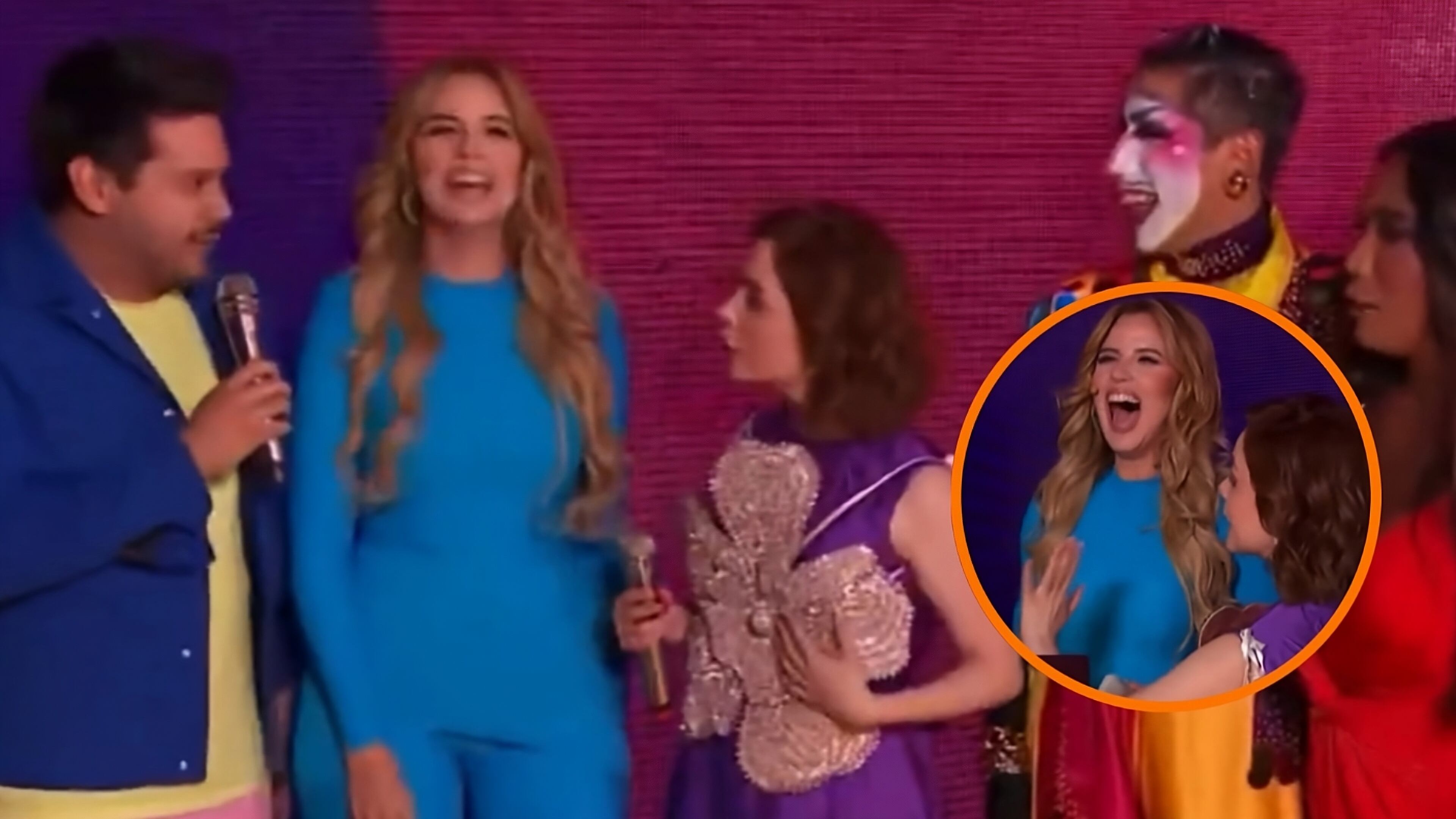 La grafóloga condujo la fiesta previa al comienzo de la primera gala del reality de Televisa. (Canal 5, Captura de pantalla)
