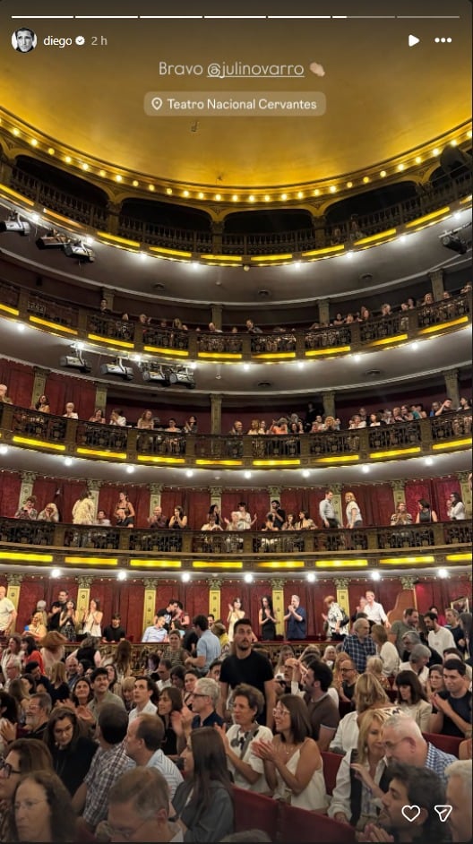 El estreno se hizo con la sala completa a pesar de la lluvia (Instagram)