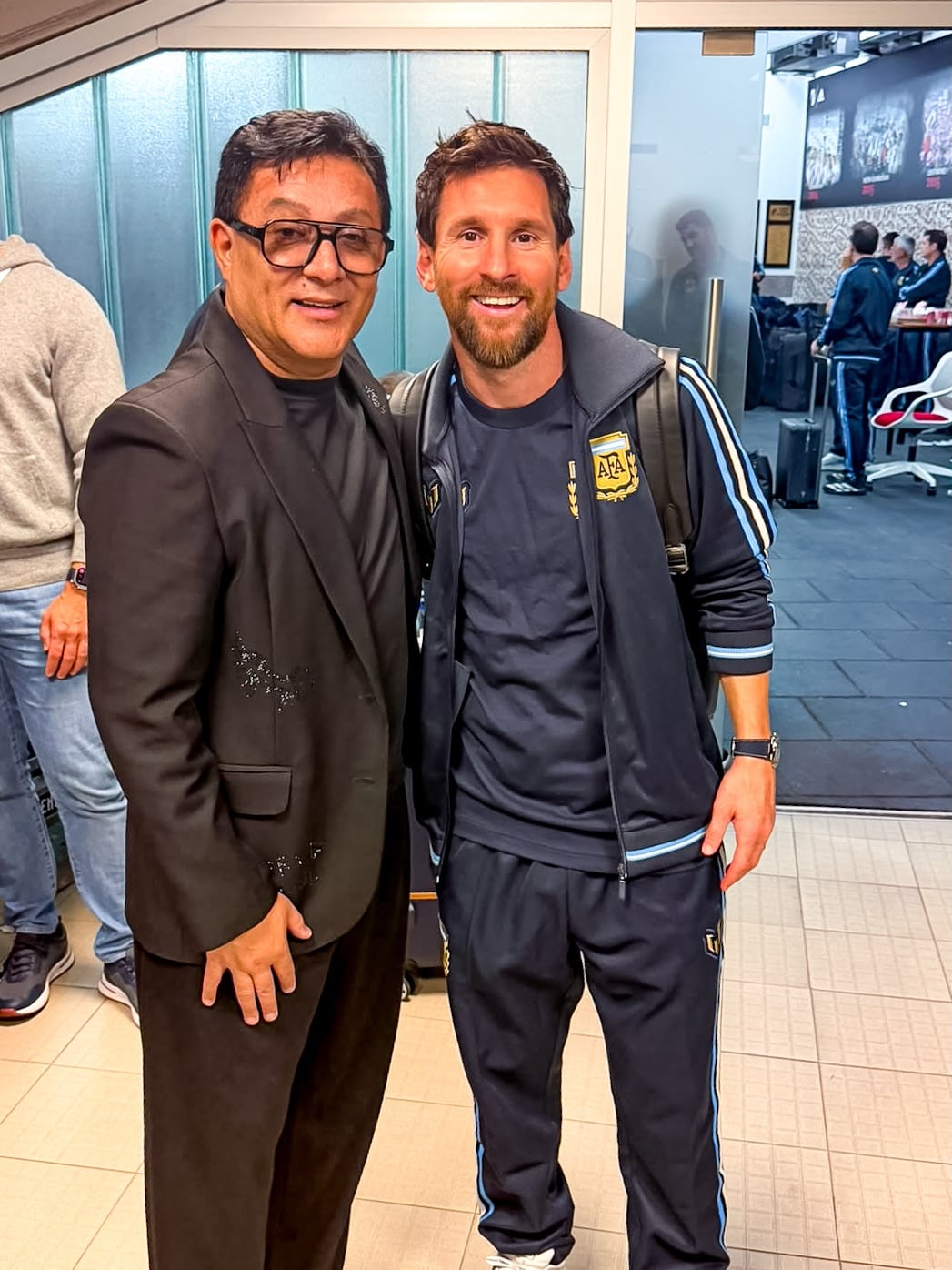 Sergio Torres tenía pactado cantar en la despedida de Lionel Messi junto al Grupo Cali (Instagram)