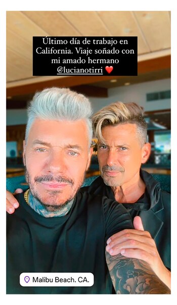 Marcelo Tinelli en Estados Unidos