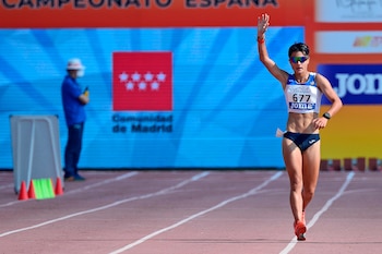 La atleta María Pérez. (Víctor