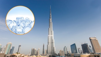 Un colosal rascacielos emplea toneladas