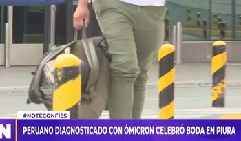 Peruano con la variante ómicron