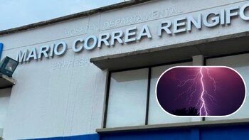 Hospital fue impactado por un rayo y los pacientes tuvieron que ser trasladados en Cali