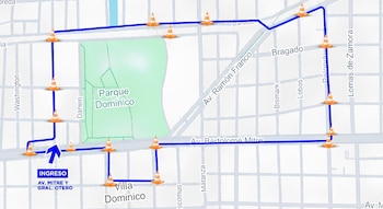 Solo estará permitida la circulación de peatones (Municipio de Avellaneda)