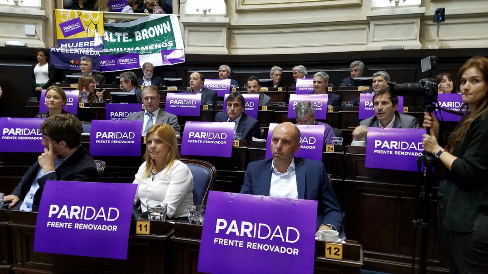 La ley de paridad de género, durante 2018 (@JuanEslaiman)