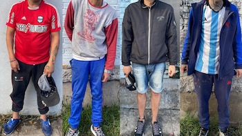 El impresionante arsenal de armas blancas en medio de una ranchada en Parque Chacabuco: hay 4 detenidos