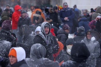 Tormenta de nieve en Estados