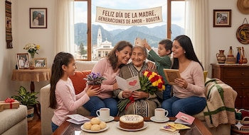 La celebración moderna del Día de la Madre se originó en Estados Unidos a finales del siglo XIX y se expandió internacionalmente - crédito Visuales IA