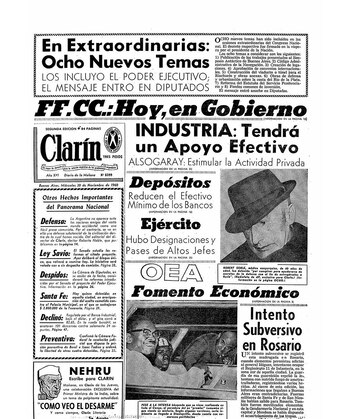 Tapa Clarin 30-11-60