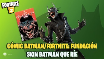 Skin Batman que Ríe, Fornite.