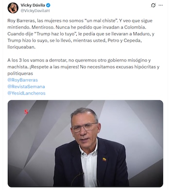 - crédito @VickyDavilaH/X