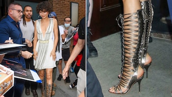 Los nuevos estilismos de Zendaya: minimalismo, transparencias y guiños futuristas en cada alfombra roja