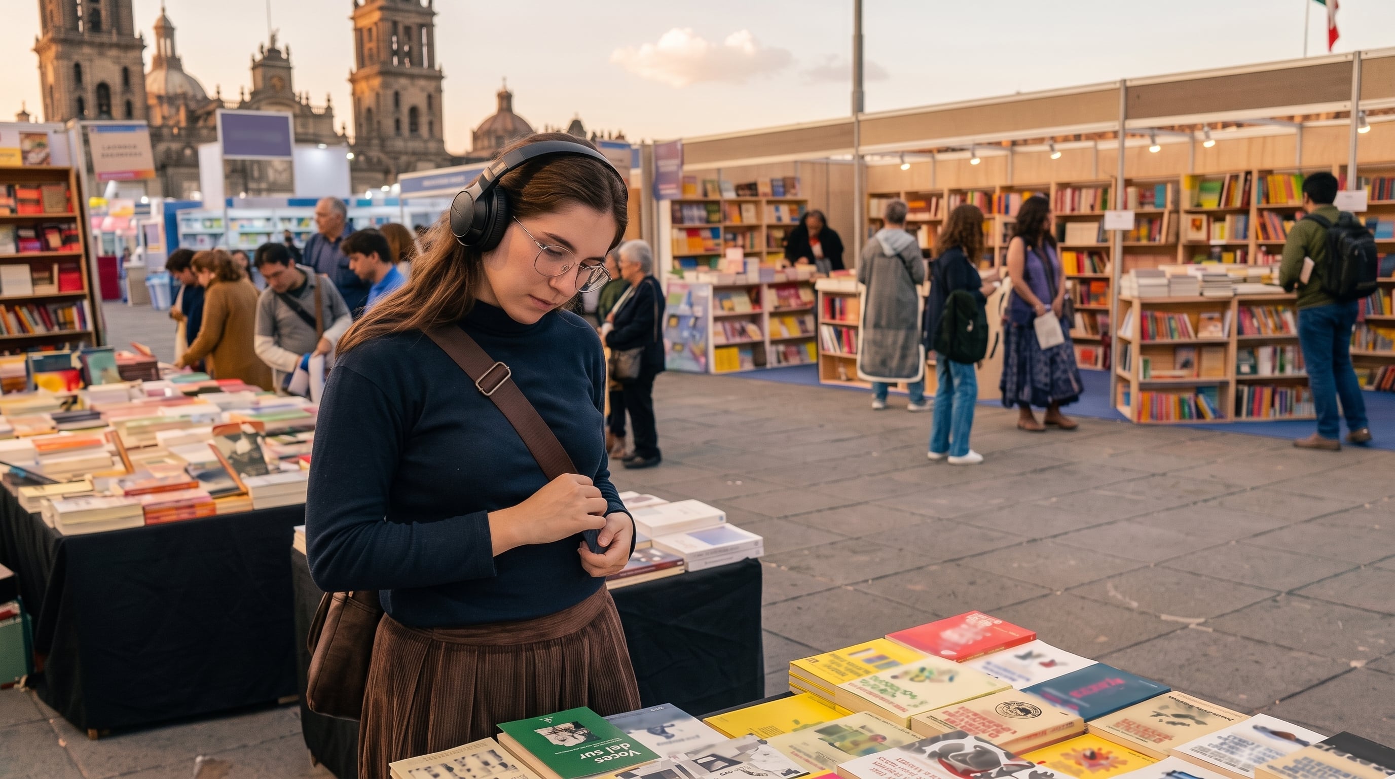 La Feria Internacional del Libro del Zócalo es uno de los encuentros literarios con mayor asistencia de América Latina. (Imagen Ilustrativa Infobae)