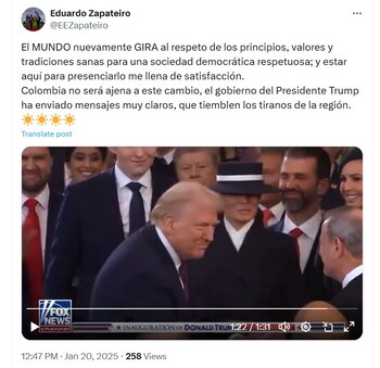 Zapateiro señaló que las primeras