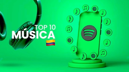 Estos son los temas que están de moda hoy en Spotify Colombia