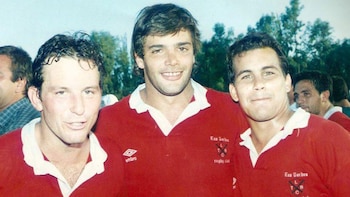 Pabo Cremaschi con la camiseta