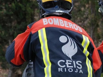 Los bomberos del CEIS Rioja