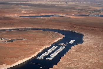 La reducción del caudal del