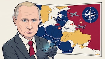 Misiles que caen en Polonia, drones sobre bases de la OTAN y sabotajes: la guerra silenciosa que Rusia libra en Europa