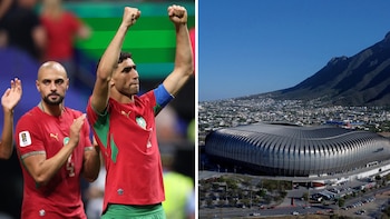 Así fue la llegada de Marruecos a Monterrey para su duelo vs Países Bajos en el Mundial