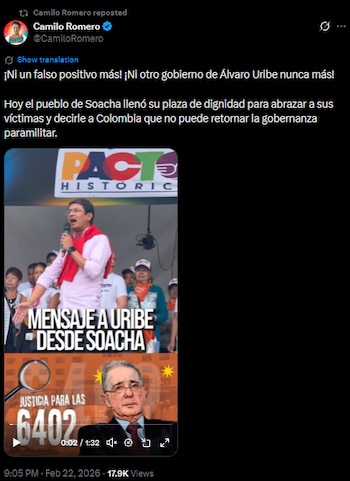 Camilo Romero le tiró pullas