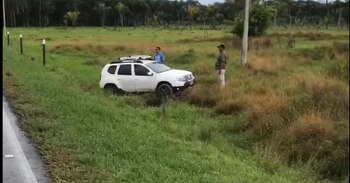 El humorista salió ileso y