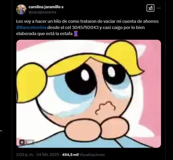 Carolina Jaramillo compartió en X
