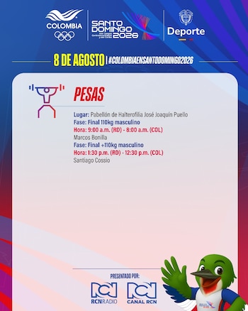 El levantamiento de pesas tuvo una actuación destacada para la delegación Cafetera-crédito Comité Olímpico Colombiano