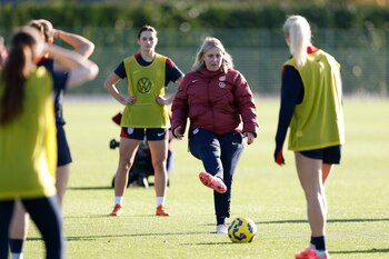La entrenadora, con poco tiempo