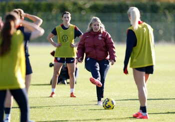La entrenadora, con poco tiempo