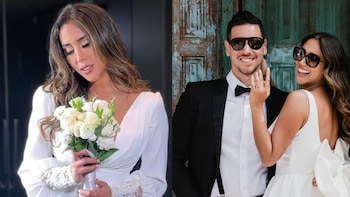 Melissa Paredes y Anthony Aranda