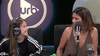 La emoción de María Fernanda