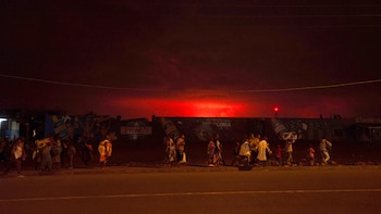 Los residentes de Goma son