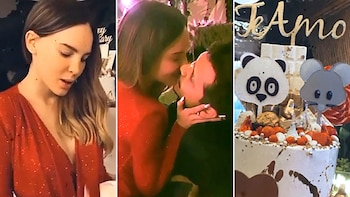 En la velada romántica disfrutaron