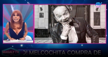 Melcochita habría pagado al contado su nuevo departamento, pero sus hijas cuestionan que esté a nombre de Heydi. Captura: Magaly TV La Firme.