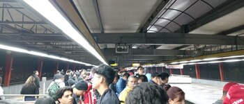 Retrasos en las diversas líneas del Metro capitalino