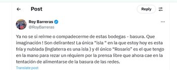 Roy Barreras desmiente supuesta