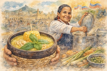 Esta sopa tradicional es una de las más tradicionales y favoritas de los locales y extranjeros - crédito Imagen Ilustrativa Infobae