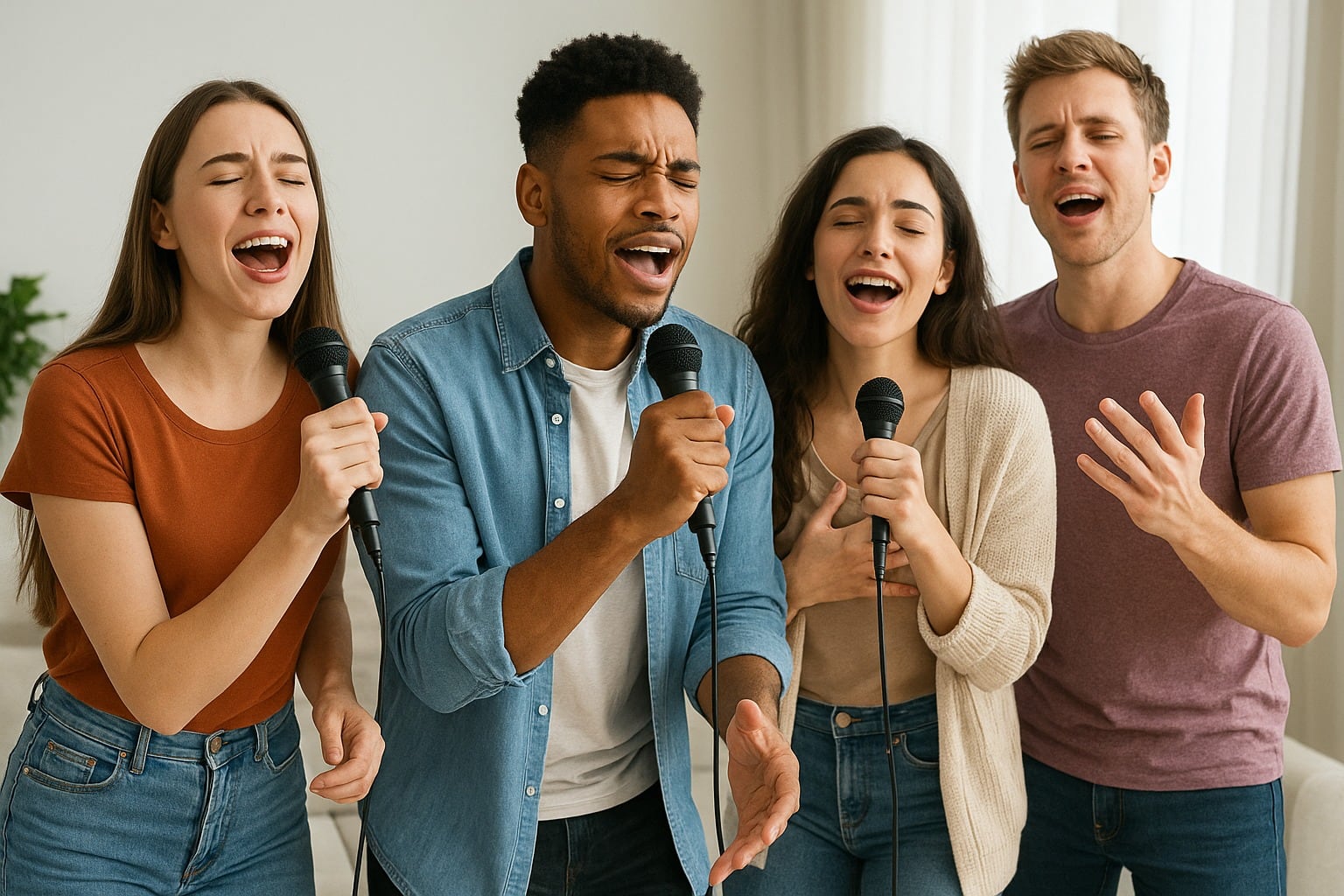 El canto grupal mejora las conexiones sociales y emocionales, y puede ser un valioso recurso para el desarrollo de la confianza y la autoestima (Imagen Ilustrativa Infobae)